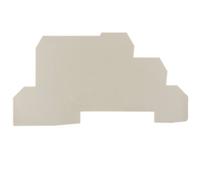 Flasque de fermeture Weidmüller WAP WDL2.5 1067800000-20 20 pc(s)