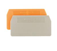 Flasque de fermeture Weidmüller ZAP/TW 1 OR 1608760000 50 pc(s)