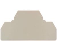 Flasque de fermeture Weidmüller ZAP/TW ZDU10 BL 1764110000 20 pc(s)