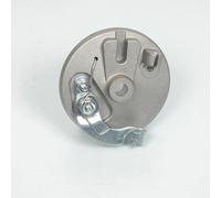 Flasque de frein cyclo adaptable peugeot 103 spx, rcx, mvl avant diam 90mm (type grimeca avec machoires)