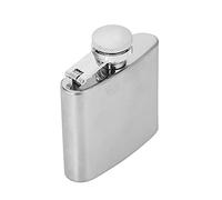 Flasque de Hanche, Flasque à Vin étanche en Acier Inoxydable de Poche de 2 Oz avec Entonnoir, Flasque à Alcool Réutilisable, Flasque à Alcool pour Hommes, Flasque à Liqueur (Pot à Dessin 2 oz + 1