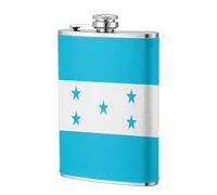 Flasque de poche drapeau du Honduras, 236,8 g, drapeaux en acier inoxydable pour papa, témoin d'honneur, mariage, voyage, camping