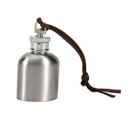 Flasque de poche élégante en acier inoxydable de 28,3 g avec motif cœur pour les amateurs de boissons et les collectionneurs