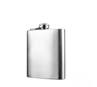 Flasque de voyage en acier inoxydable de 532 ml, parfaitement adaptée pour profiter du whisky ou de la vodka partout où vous allez (118 ml)