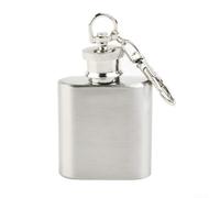 Flasque de voyage en acier inoxydable de 532 ml, parfaitement adaptée pour profiter du whisky ou de la vodka partout où vous allez (28,3 g)