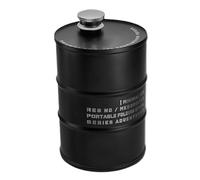 Flasque en acier inoxydable étanche pour randonnée, pêche, camping, pique-nique, randonnée, travail, grande capacité, 9,5 x 13,5 cm, 750 ml