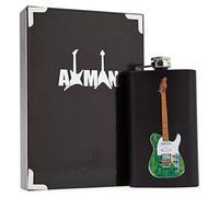 Flasque en acier inoxydable Francis Rossi (6 oz) avec coffret cadeau - Œuvre originale