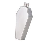 Flasque géométrique résistante aux odeurs, construction épaisse en acier de qualité alimentaire, portable pour le sport, les voyages, les essentiels quotidiens, l'extérieur, le camping, l'alcool