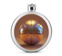 Flasque métallique 3D en acier inoxydable pour liqueur, bouteille de vin portable pour boisson 140 ml