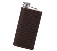 Flasque miniature compacte en acier inoxydable anti-fuite, conteneur d'alcool portable, parfait pour les activités de plein air, flasques en acier inoxydable de qualité alimentaire