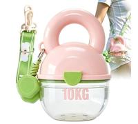 Flasque pour chiot prête à marcher - Bouilloire à une main, gobelet rétractable, cantine pour animaux sans BPA, support de liquide portable | Équipement d'aventure robuste pour les sorties d'exercices