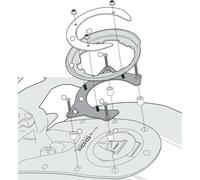Givi BF09 Fixation du Réservoir, Noir, Taille Unique