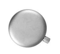 Flasque ronde en titane de 180 ml, ultra légère, pour vin, whisky, vodka, n