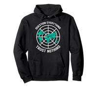 Flat Earth Design remet Tout en Question et ne Fait Confiance à Rien Sweat à Capuche