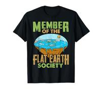 Flat Earth Designs - Membre de la Flat Earth Society T-Shirt