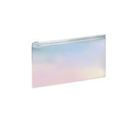 Exacompta Pochette trousse plate transparente Iris 22 x 12 cm