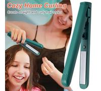Flat Iron Hair Straightener - Portable Hair Straighteners And Curler 2 In 1 | Ceramic Straighteners Iron Styling Tool | Ceramic Styling Tool Straightener For Friends Family Girls Boys