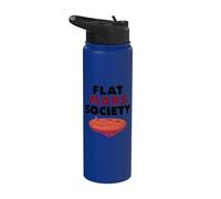 Flat Mars dans l'espace Flat Mars Society Stainless Steel Insulated Water Bottle