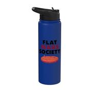 Flat Mars dans l'espace Flat Mars Society Stainless Steel Insulated Water Bottle