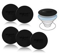 Flat Metal Plates Replacement 6pcs, Adhesive Thick And Solid Metal Disc For Magnet Magnetic Holder For Mobile Phone Holder