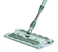Flat Mops for Floor Cleaning - Rotating Head Mop, Scrubber for Kitchen