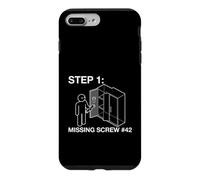 Flat Pack Furniture Assembly Step 1 Missing Screw Humor Coque pour iPhone 7 Plus/8 Plus