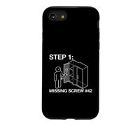 Flat Pack Furniture Assembly Step 1 Missing Screw Humor Coque pour iPhone SE (2020) / 7/8