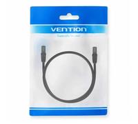 Flat Patch Cable UTP Cat6 15m black