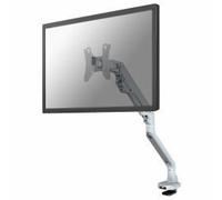 Flat Screen Desk Mount clamp/grommet Silver