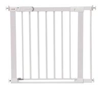 Flat Step. Barriere De Sécurité Avec Barre De Seuil Ultra Plate. Largeur 80 Cm. De 6 A 24 Mois. Metal Blanc Blanc