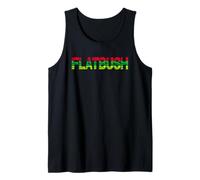 Flatbush, Brooklyn NYC - Rouge, Vert et Jaune, Reggae Love Débardeur