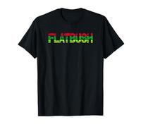 Flatbush, Brooklyn NYC - Rouge, Vert et Jaune, Reggae Love T-Shirt