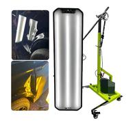 flatpincololee Lampe de débosselage sans Peinture à LED 95×26 cm, Bandes 6 Couleurs, contrôle 3 Zones, réflecteur à Bosse Haute luminosité, Support réglable 110-170 cm pour carrosserie Green