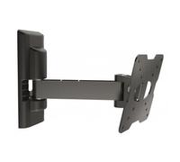Meliconi Support mural TV ER-100 Flat inclinable et orientable 14-25 pouces Noir