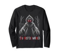Flatwoods Monster You Must Be Warned Omen Avertissement Subliminal Manche Longue