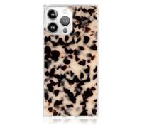 Flaunt Coque de protection carrée - Compatible avec iPhone 15 Pro Max - Chargement sans fil - Coque de téléphone élégante testée contre les chutes - La coque de téléphone carrée officielle (écaille de