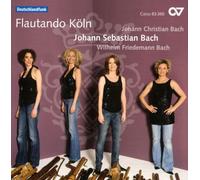 Flautando Köln – Flautando Köln joue Bach. Musique pour ensemble de flûtes à bec – Carus