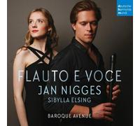 FLAUTO E VOCE - NIGGES,JAN/SIBYLLA ELSING/BAROQUE AVENUE CD NEUF
