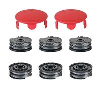 Flaveano Bobine Fil Coupe Bordure pour Bosch AdvancedGrassCut36, Art 24 27 30 Rotofil, 6 Bobines et 2 Couvercles, Fil Débroussailleuse