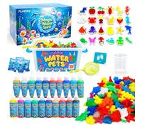Flavery Elfe magique d'eau 3D Aqua Gelz Set avec 20 couleurs et 24 formes Perles d'eau Jouet Loisirs créatifs pour enfants à partir de 6 ans