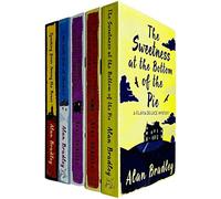 Flavia de Luce Mystery Series Livres 1 à 5 Collection par Alan Bradley (La douceur au fond de la tarte, L'herbe qui enchaîne le sac du pendu, Un hareng rouge sans moutarde et PLUS !)