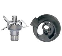 FLAVOR PLUS, Lames en acier inoxydable + base de verre/lames, compatibles avec THERMOMIX TM31. Qualité alimentaire