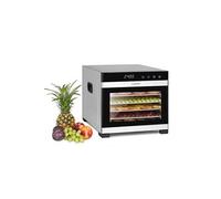 Klarstein Déshydrateur alimentaire Flavour Dry 650W 6 plateaux inox 35–75°C Noir