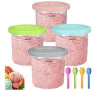 flavour pods Lot de 4 récipients pour Ninja Creami NC300EU, NC300UK NC301EU - Accessoires pour sorbetière Ninja