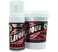 FlavourTatoo - Vaseline 500 ml + mousse 110 ml - Pour les tatouages - Micoblading - Micropigmentation - Fresh Mint