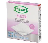 flawa® GAZIN® Compresses de gaze pliées 5 x cm 2 pc(s)
