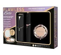 FLAWLESS - Coffret Epilateurs - Epilateurs Visage + Sourcils + Brosse de Nettoyage + Miroir Offert - USB Rechargeable