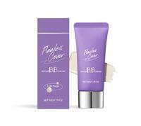 Flawless Cover Serum BB Cream, Perfect Serum BB Cream, hydratant léger et colorant, avec soin de la peau, imperméable et longue durée, ivoire