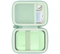 Flaxune Étui de Transport Rigide pour imprimante Photo Liene 2x3 Pouces (Vert)