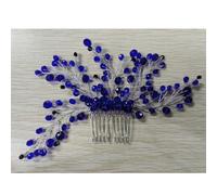Flayem Blueaccessoires pour Cheveux de Mariage, Peigne à Cheveux Perlé, Coiffe de Mariée pour Femme